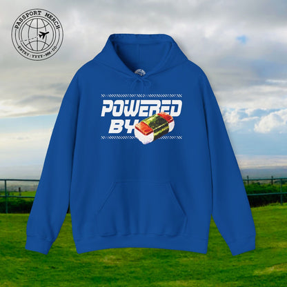 Powered By Musubi, Hawaii Hoodie