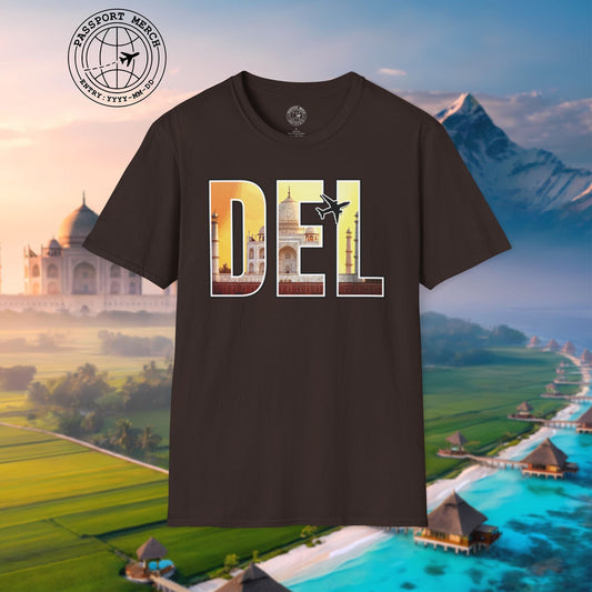 Airport Window New Delhi India DEL T-Shirt