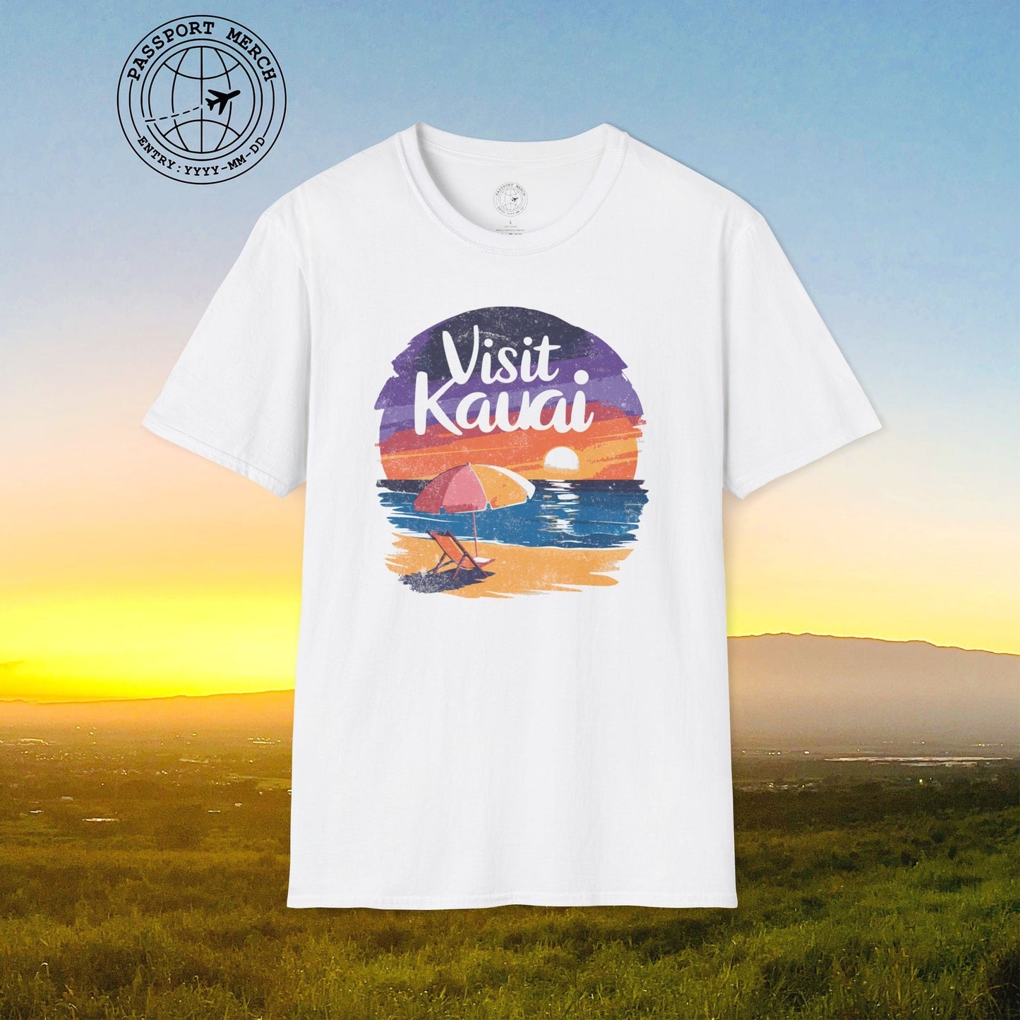 Retro Visit Kauai Hawaii T-Shirt