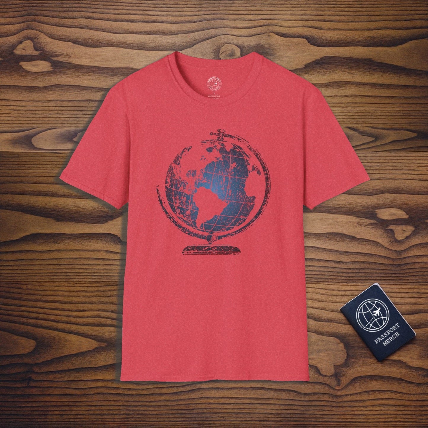 Vintage Globe Travel Inspiration T-Shirt