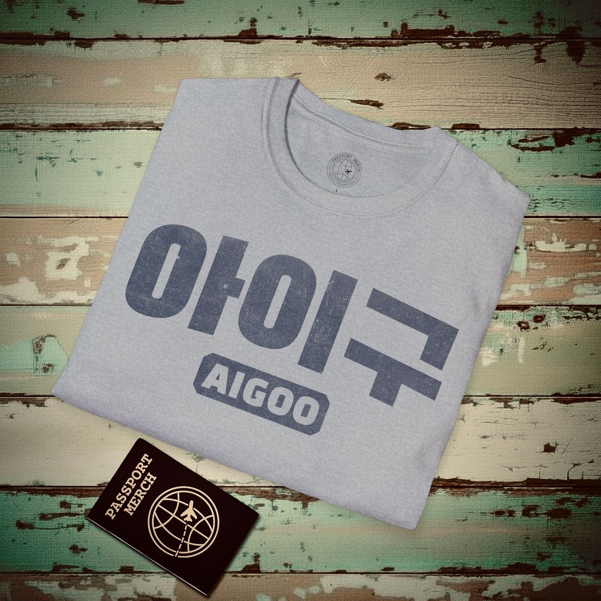 Aigoo (K-Drama 101) Korea T-Shirt Sport Grey / S