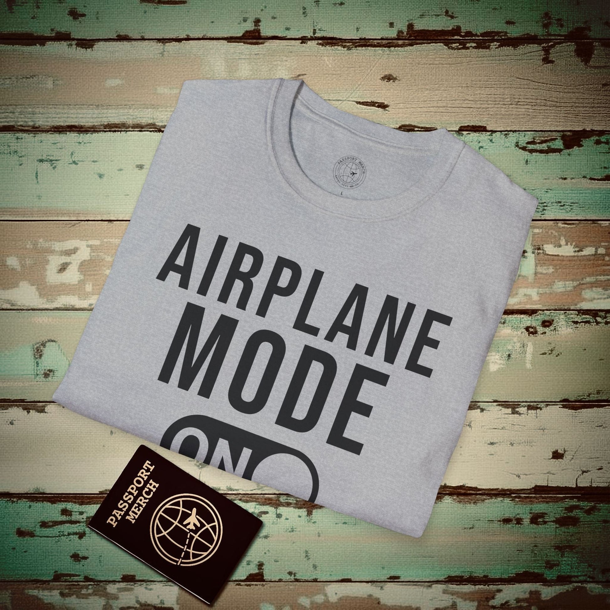 Airplane Mode, On T-Shirt Sport Grey / S