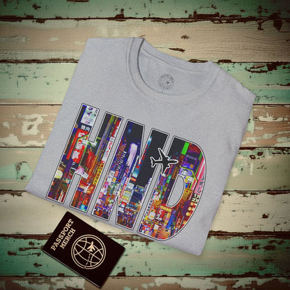 Airport Window Haneda Tokyo Japan HND T-Shirt Sport Grey / S
