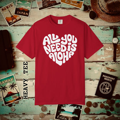 All You Need Is Aloha, Hawaii Heavy Tee Red / S