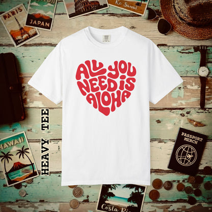 All You Need Is Aloha, Hawaii Heavy Tee White / S