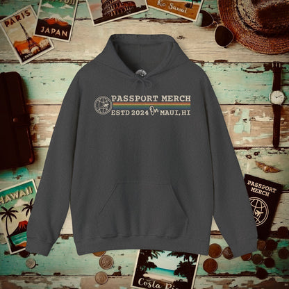 (Almost Free) 2025 Anniversary Celebration - Vintage Brand Swag! Hoodie Dark Heather / S