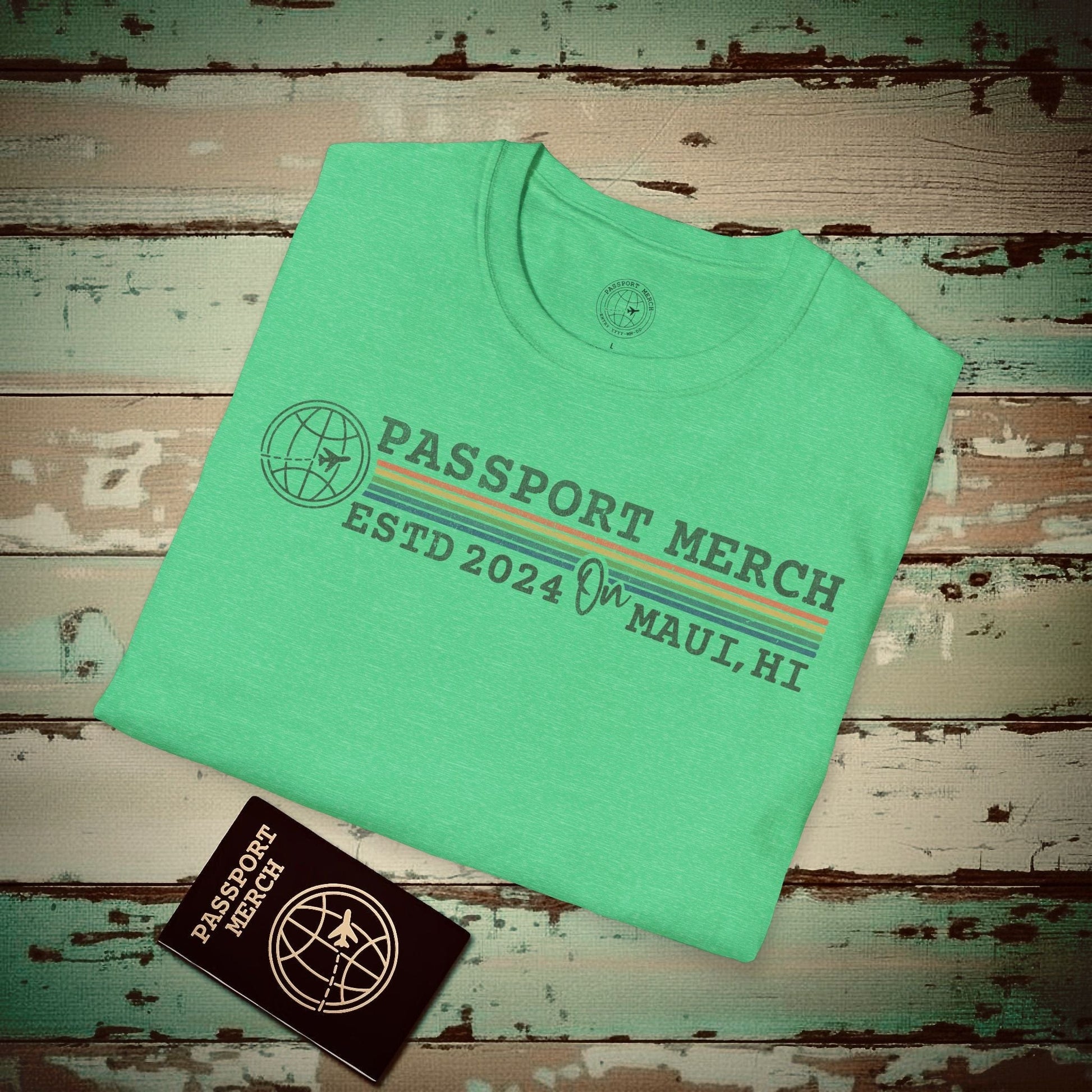 (Almost Free) 2025 Anniversary Celebration - Vintage Brand Swag! T-Shirt Heather Irish Green / S