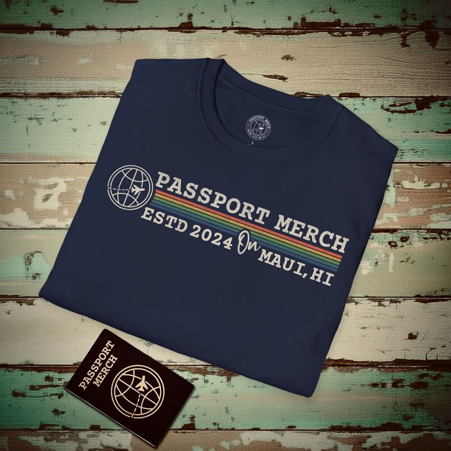 (Almost Free) 2025 Anniversary Celebration - Vintage Brand Swag! T-Shirt Navy / S