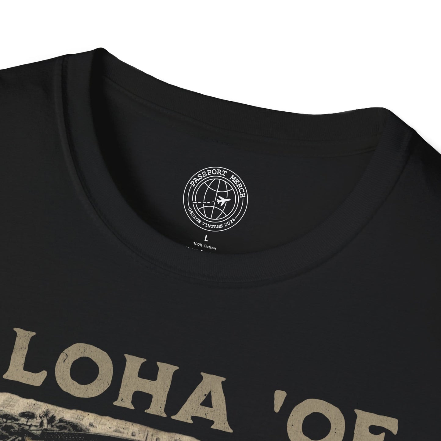 Aloha Oe, Stadium Aerial Sketch, Hawaii T-Shirt