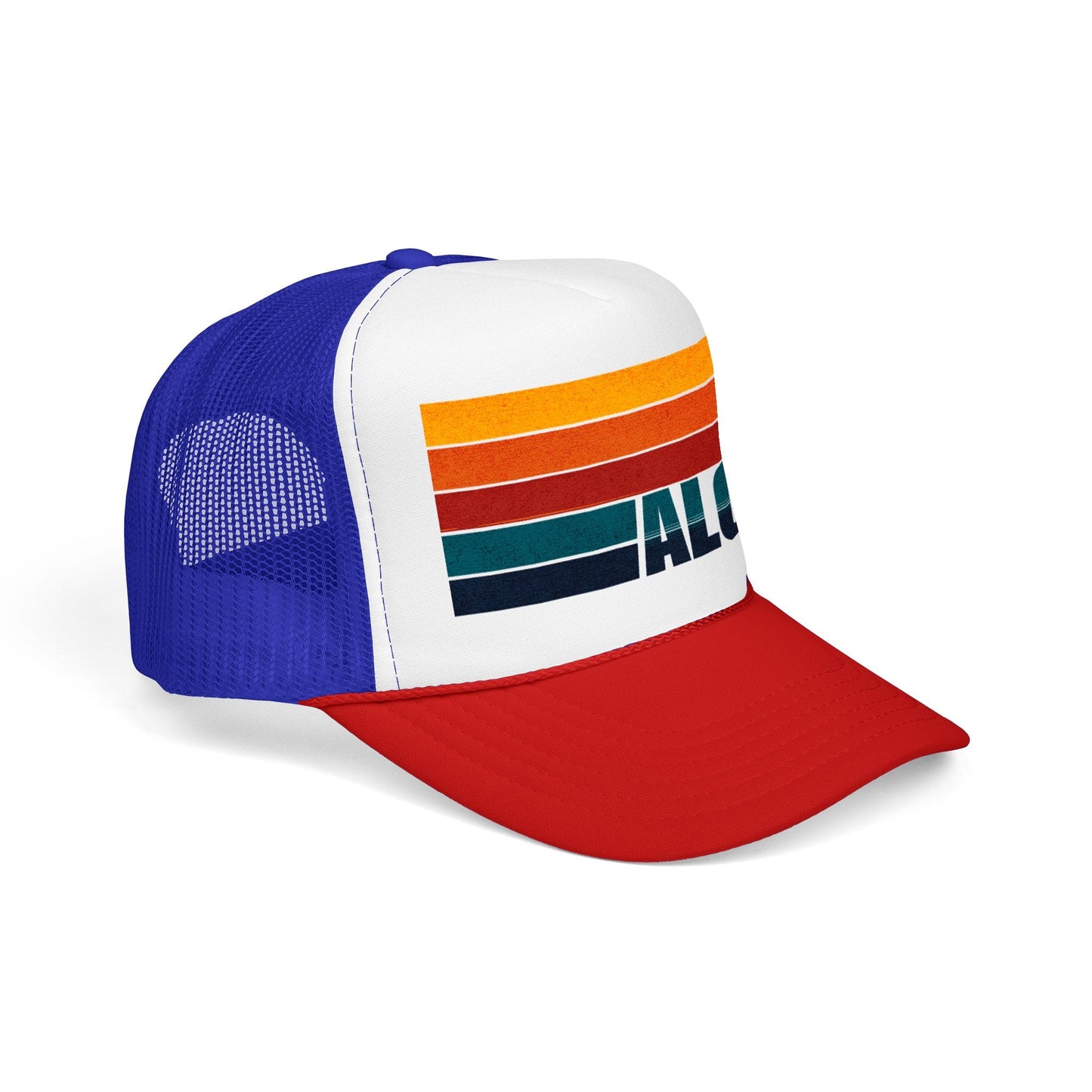 Aloha Retro Stripes, Hawaii Trucker Hat