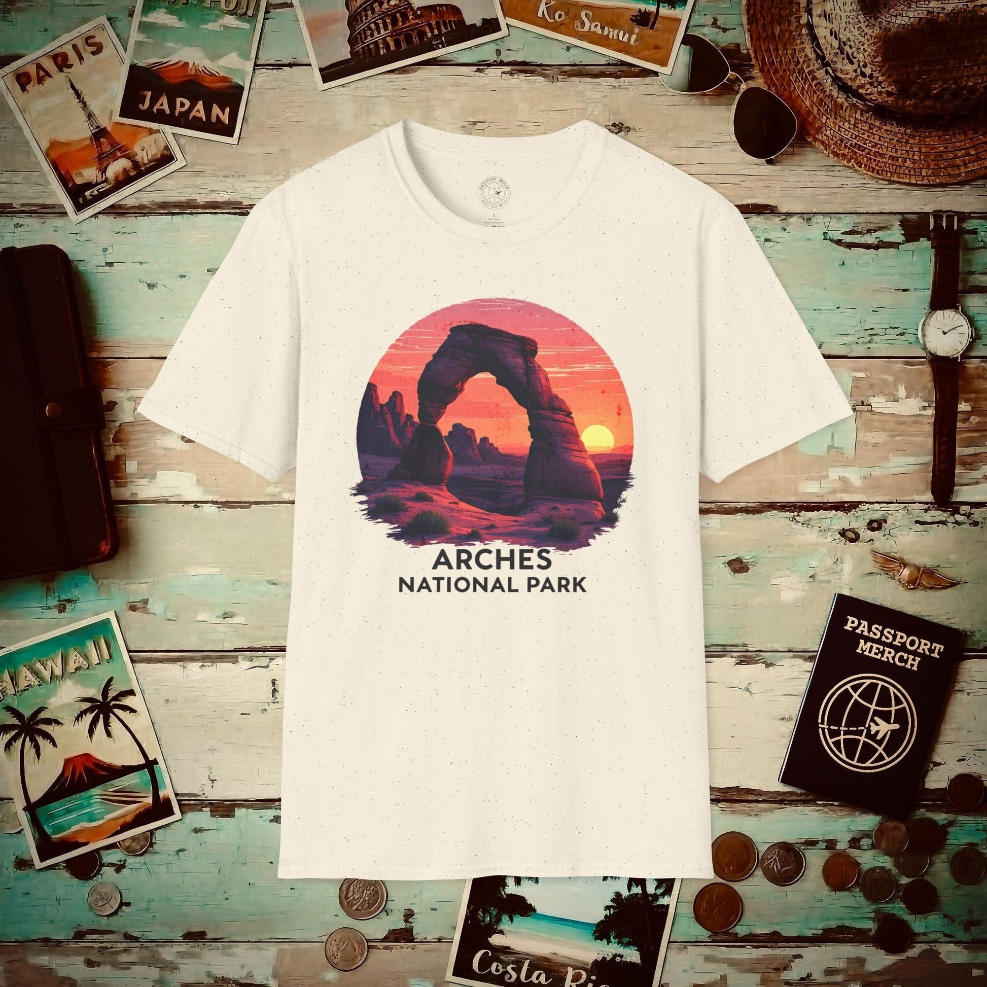 Arches National Park, Utah T-Shirt Natural / S
