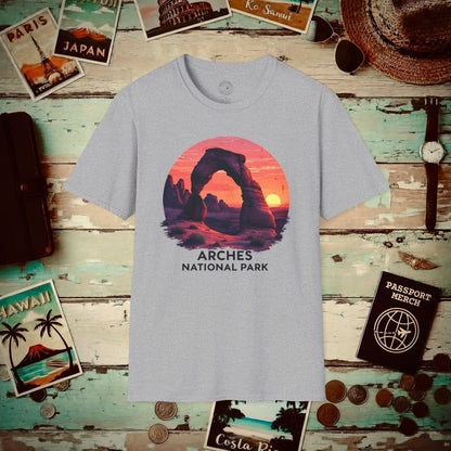 Arches National Park, Utah T-Shirt Sport Grey / S