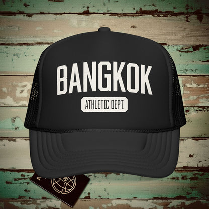 Bangkok Athletic Dept. Hawaii Trucker Hat Black / One size