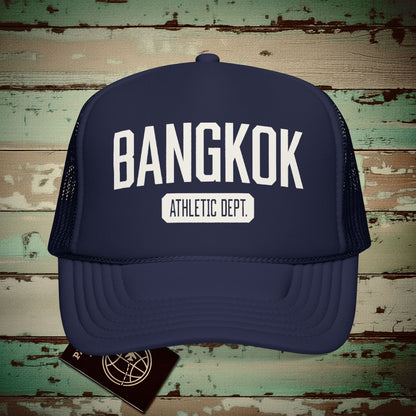 Bangkok Athletic Dept. Hawaii Trucker Hat Dark Navy / One size