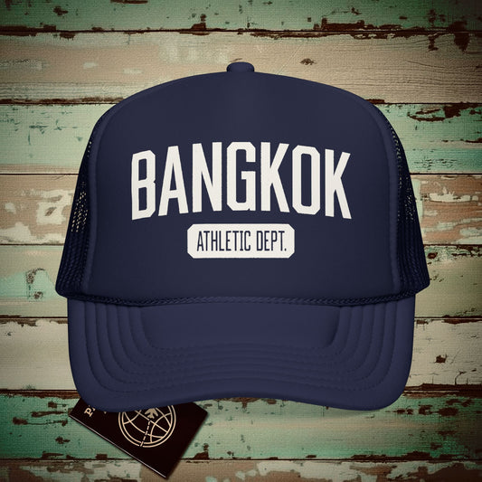 Bangkok Athletic Dept. Hawaii Trucker Hat Dark Navy / One size
