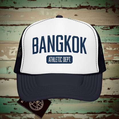 Bangkok Athletic Dept. Hawaii Trucker Hat Navy / White / Navy / One size