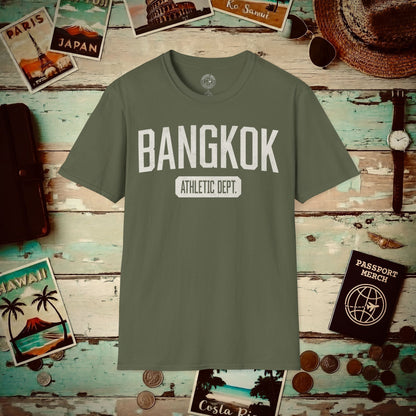Bangkok Athletic Dept. Thailand T-Shirt Military Green / S