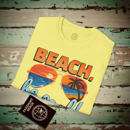 Beach, be cool! California T-Shirt Cornsilk / S