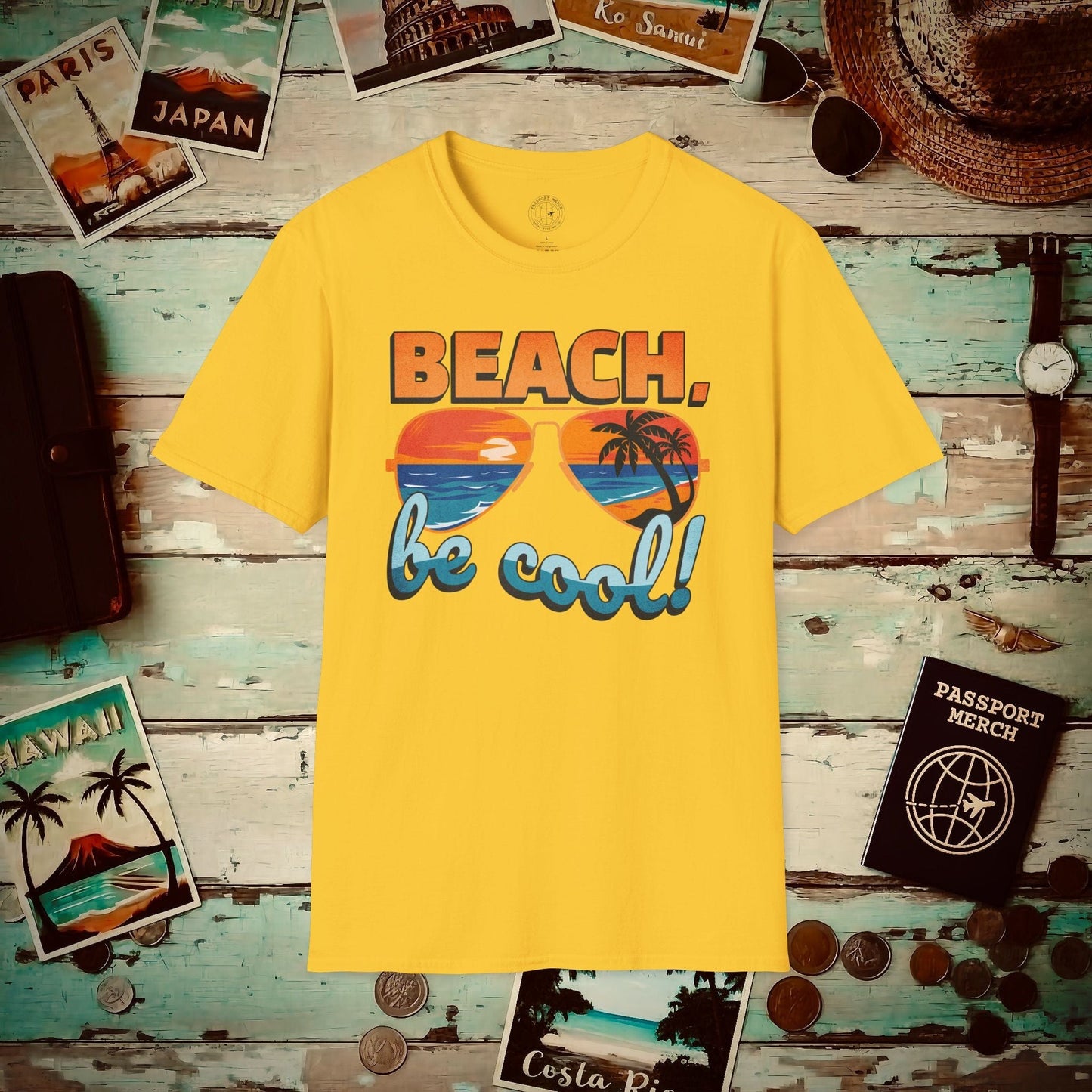 Beach, be cool! California T-Shirt Daisy / S