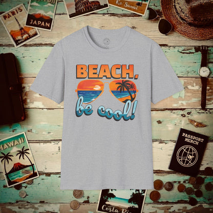 Beach, be cool! California T-Shirt Sport Grey / S
