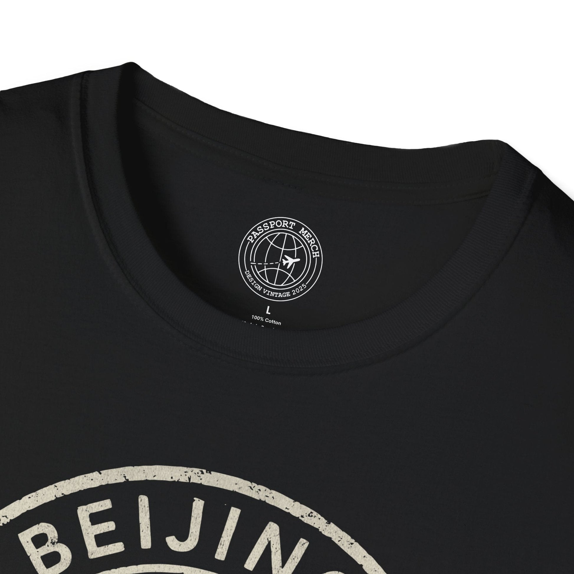Beijing, China - Vintage Passport Stamp T-Shirt