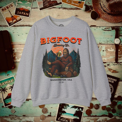 Bigfoot Brewing Company, Washington Crewneck Sport Grey / S