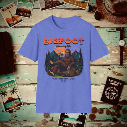 Bigfoot Brewing Company, Washington T-Shirt Heather Royal / S