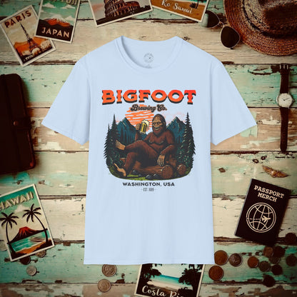 Bigfoot Brewing Company, Washington T-Shirt Light Blue / S
