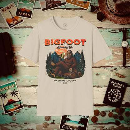 Bigfoot Brewing Company, Washington T-Shirt Sand / S