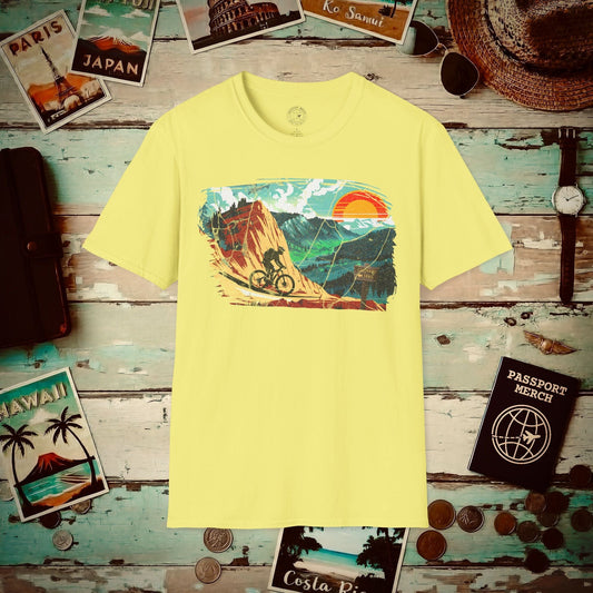 Bike The Colorado Trail T-Shirt Cornsilk / S