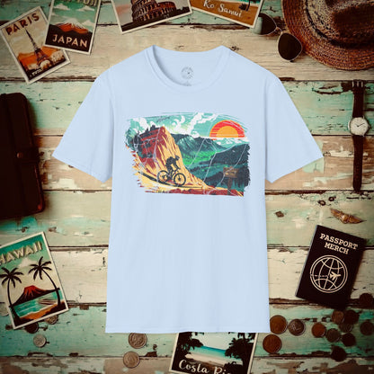 Bike The Colorado Trail T-Shirt Light Blue / S