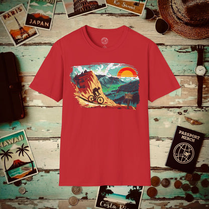 Bike The Colorado Trail T-Shirt Red / S
