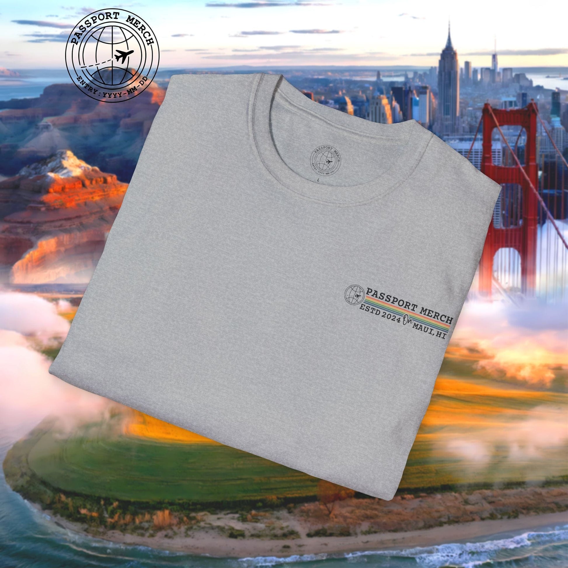 Breckenridge Colorado - Vibrant Ski Retro Back Print T-Shirt