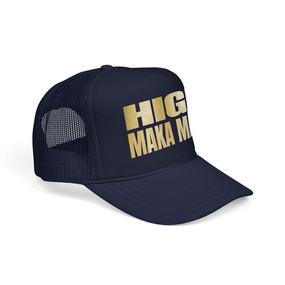 Bullion Gold High Maka Maka, Hawaii Trucker Hat