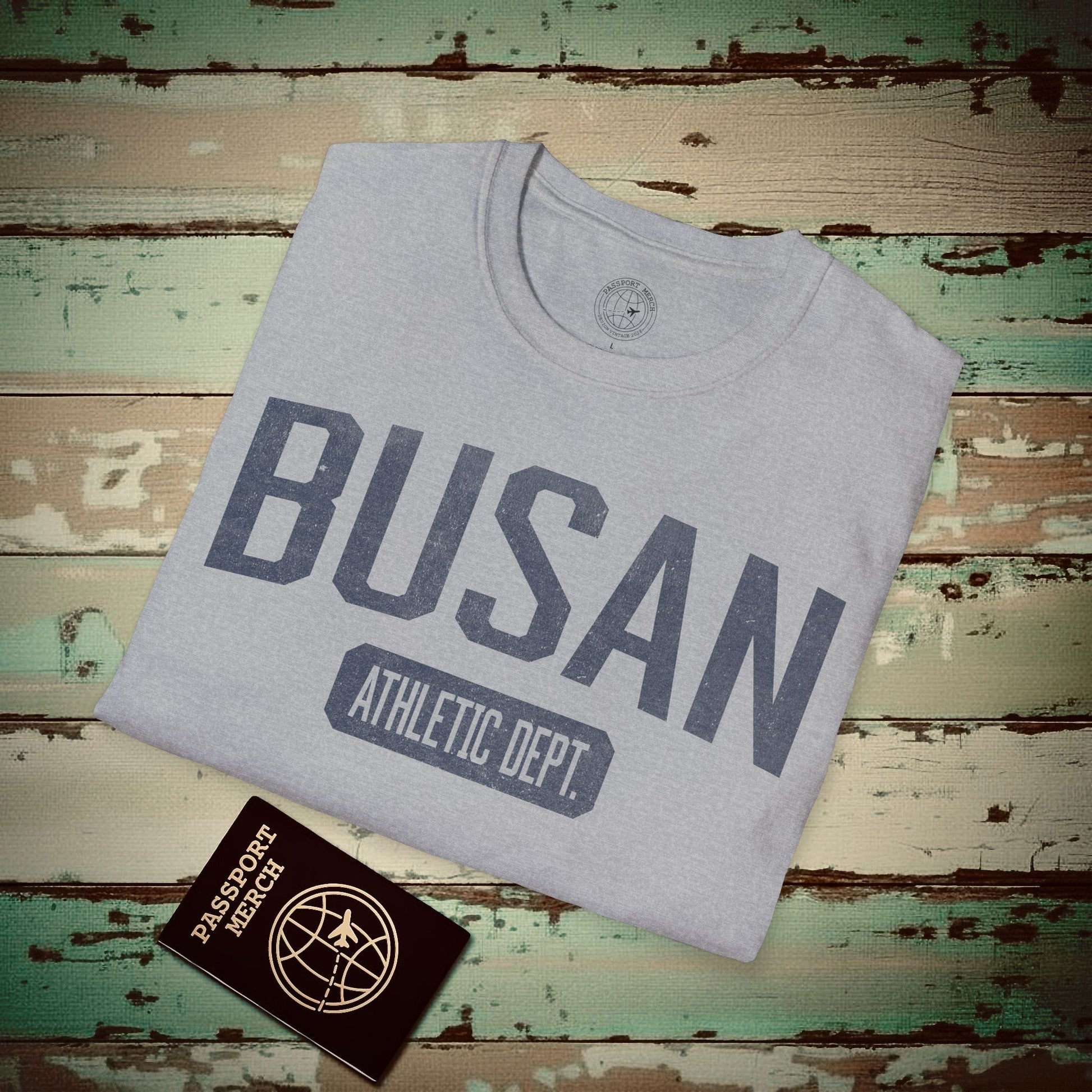 Busan Athletic Dept. Korea T-Shirt Sport Grey / S