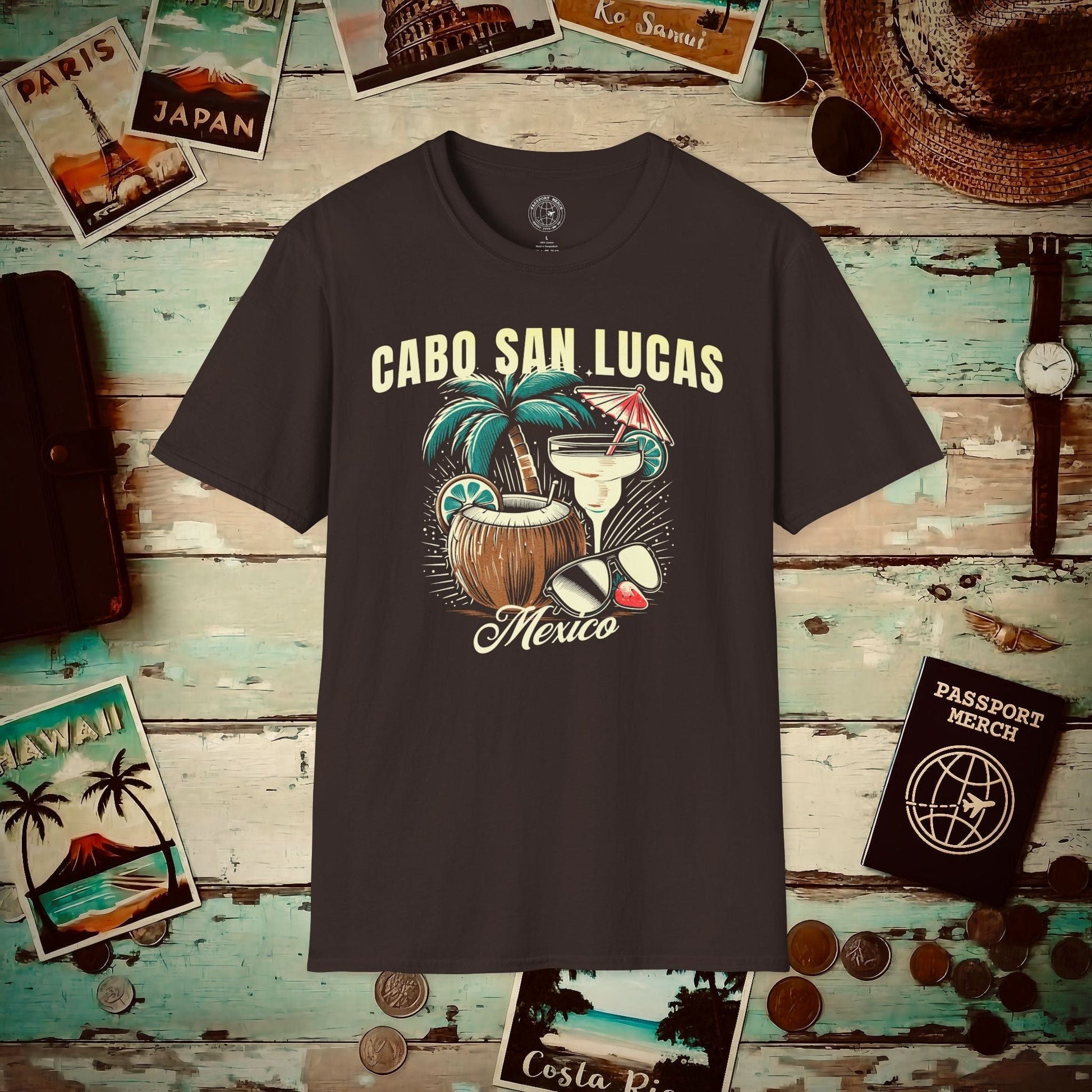 Cabo San Lucas Mexico T-Shirt Dark Chocolate / S