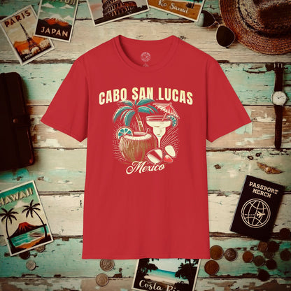 Cabo San Lucas Mexico T-Shirt Red / S