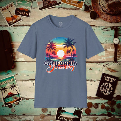 California Dreaming T-Shirt Heather Indigo / S
