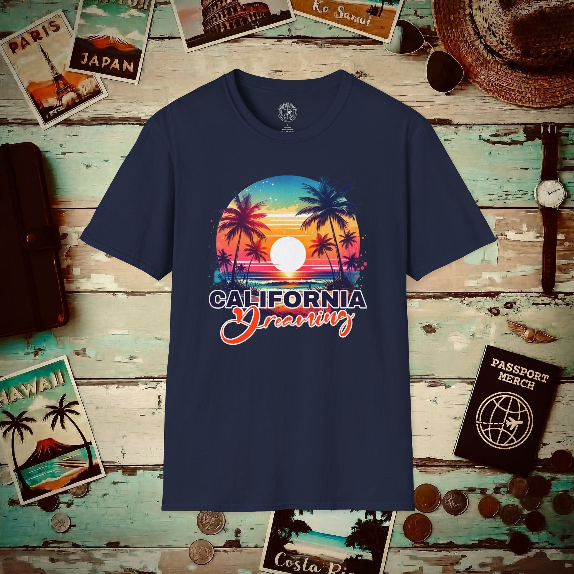California Dreaming T-Shirt Navy / S