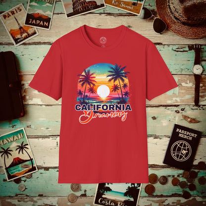 California Dreaming T-Shirt Red / S
