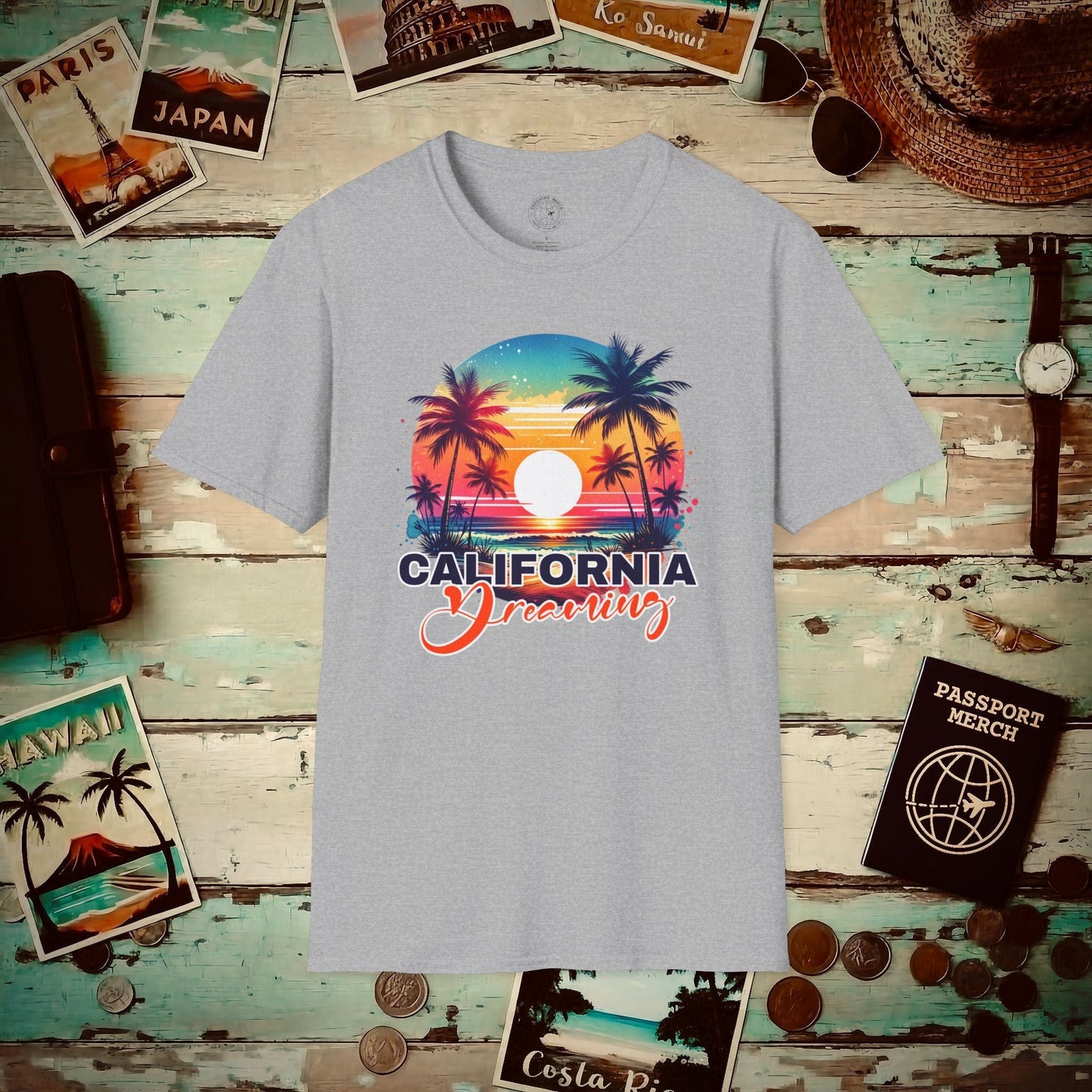 California Dreaming T-Shirt Sport Grey / S