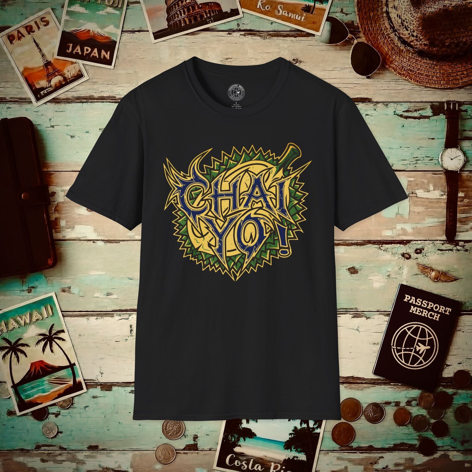 Chai Yo! Durian, Thailand T-Shirt Black / S
