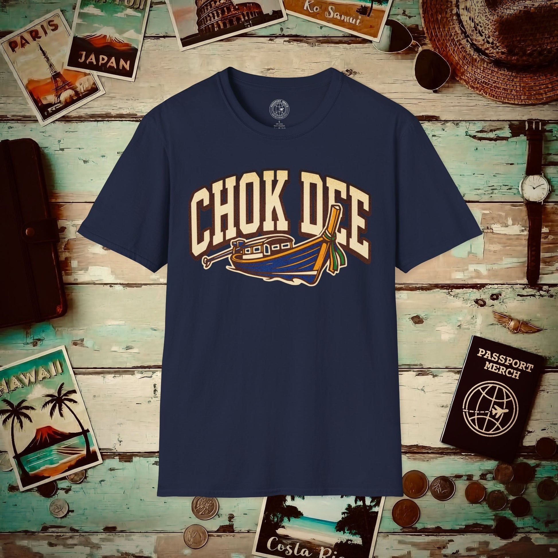 Chok Dee, Thailand T-Shirt Navy / S