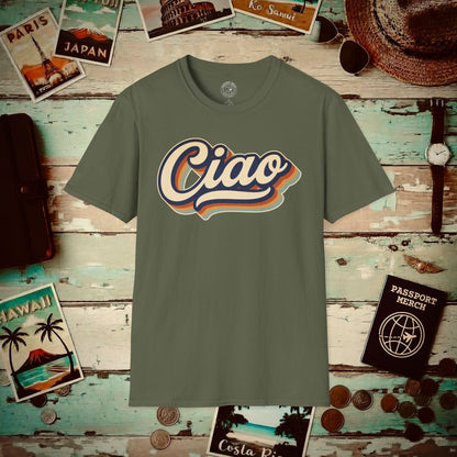 Ciao (Classic 70s), Italy T-Shirt Military Green / S