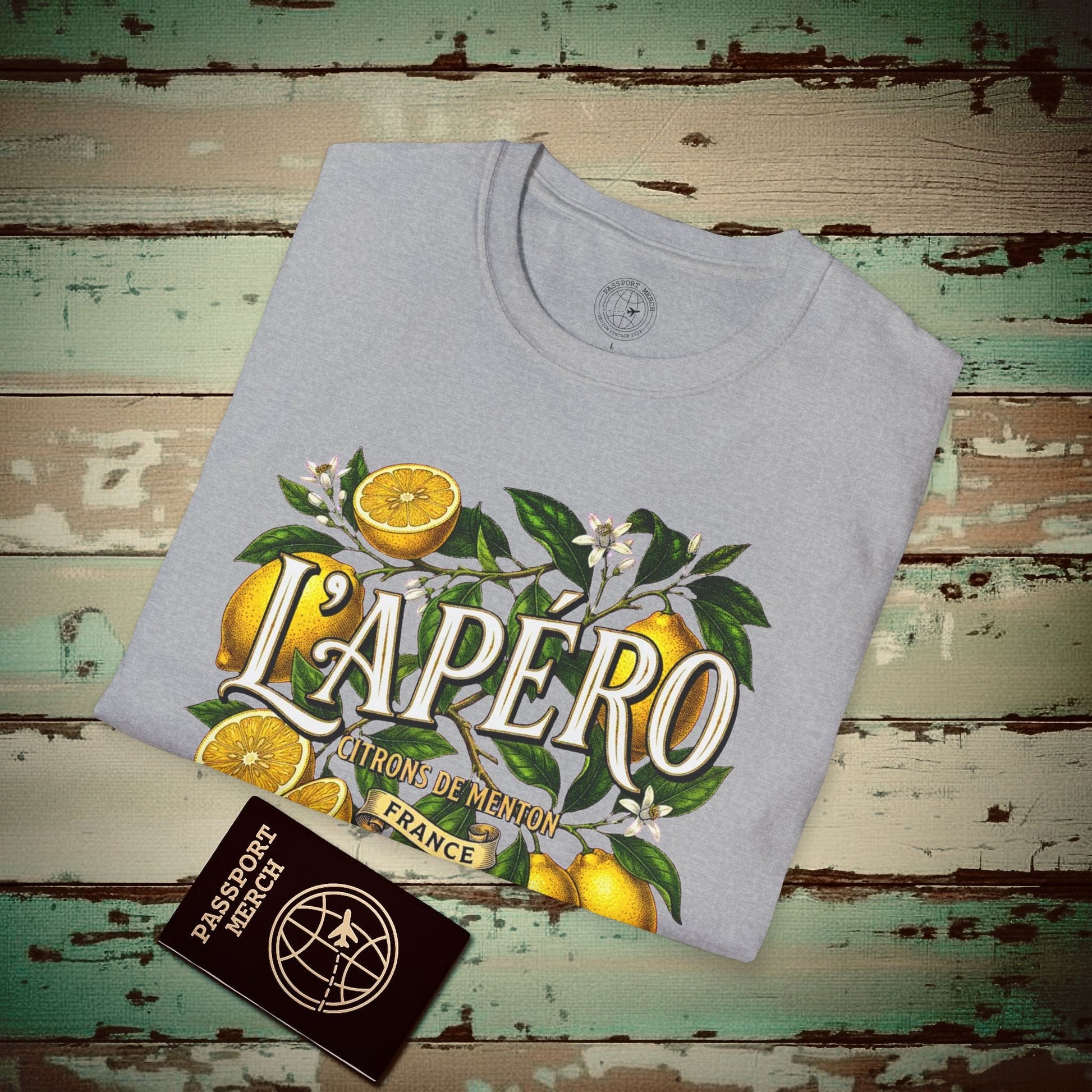 Citrons de Menton, France T-Shirt Sport Grey / S