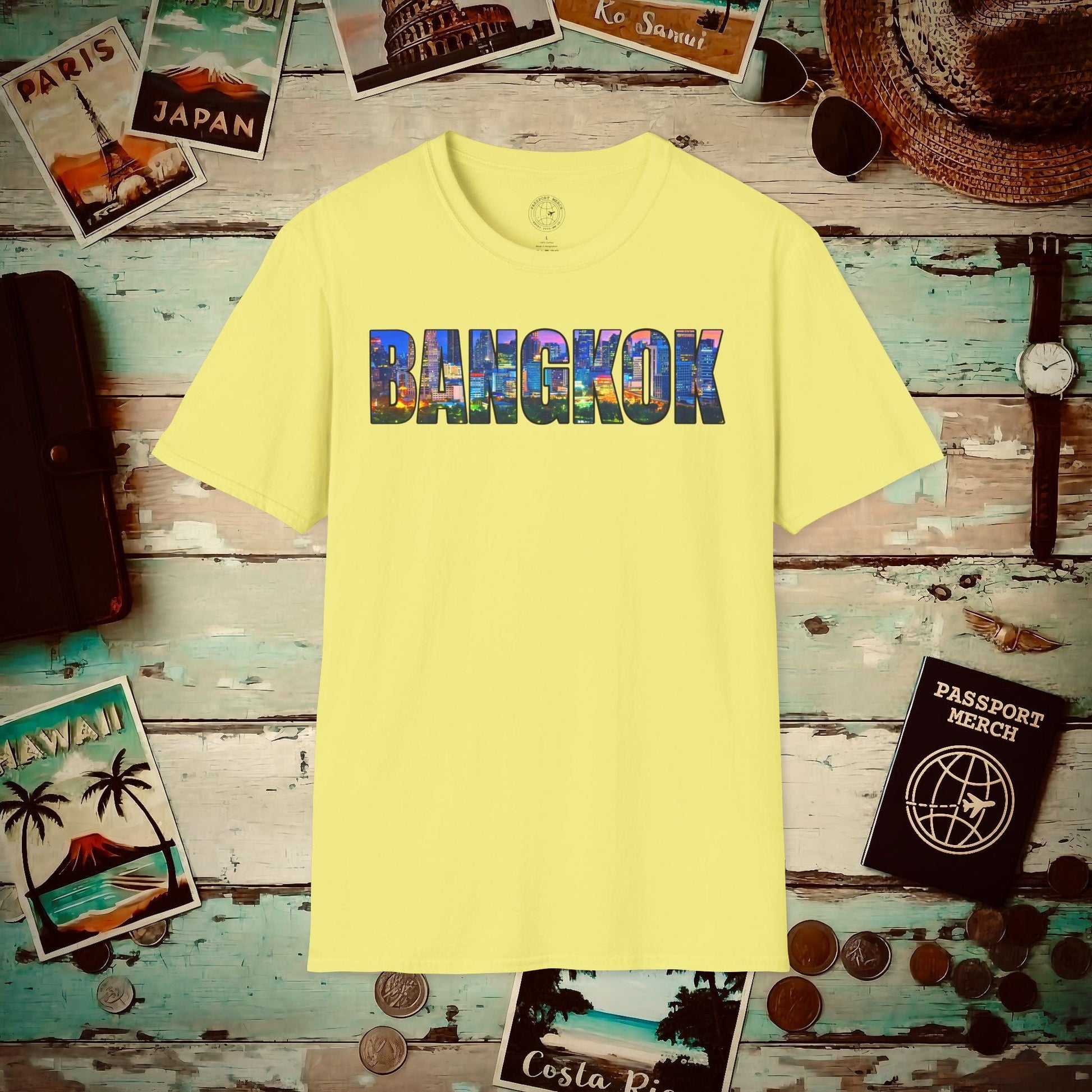 City Window Bangkok Thailand T-Shirt Cornsilk / S