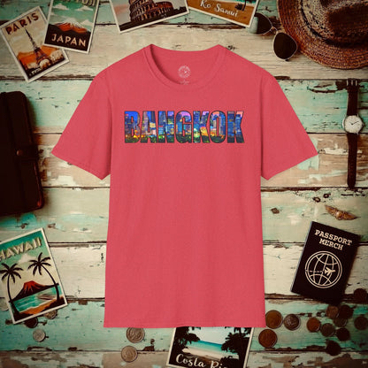 City Window Bangkok Thailand T-Shirt Heather Red / S