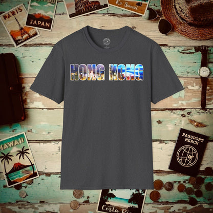 City Window Hong Kong T-Shirt Dark Heather / S