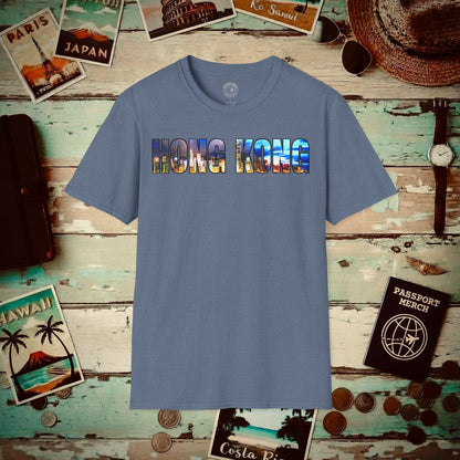 City Window Hong Kong T-Shirt Heather Indigo / S