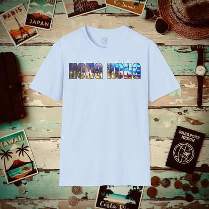City Window Hong Kong T-Shirt Light Blue / S